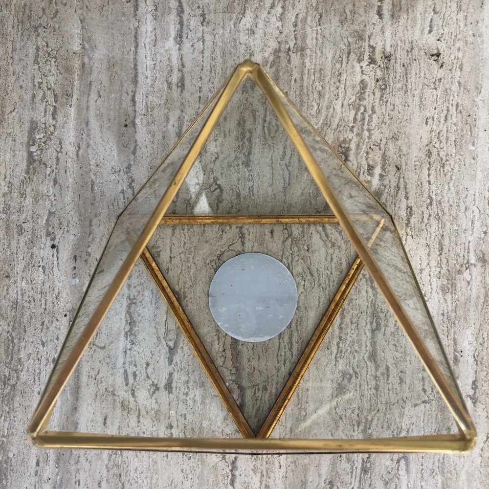 Bloom Room Glass & Metal Geometric Shape Terrarium - Picture 5 of 6